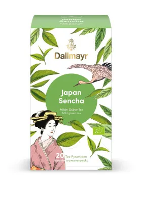 Dallmayr Japońska Sencha BIO zielona herbata